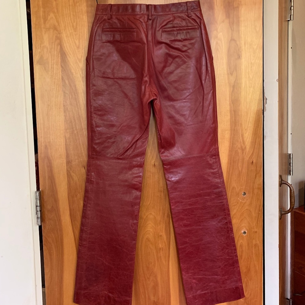 Vintage Red Marc Jacobs Runway Pants , Sz 4 - Picture 2 of 4